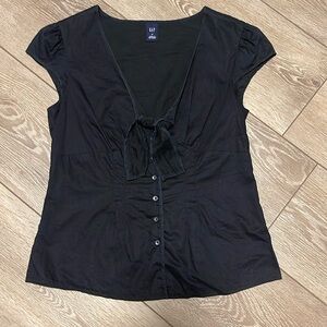 black GAP cute lovely blouse